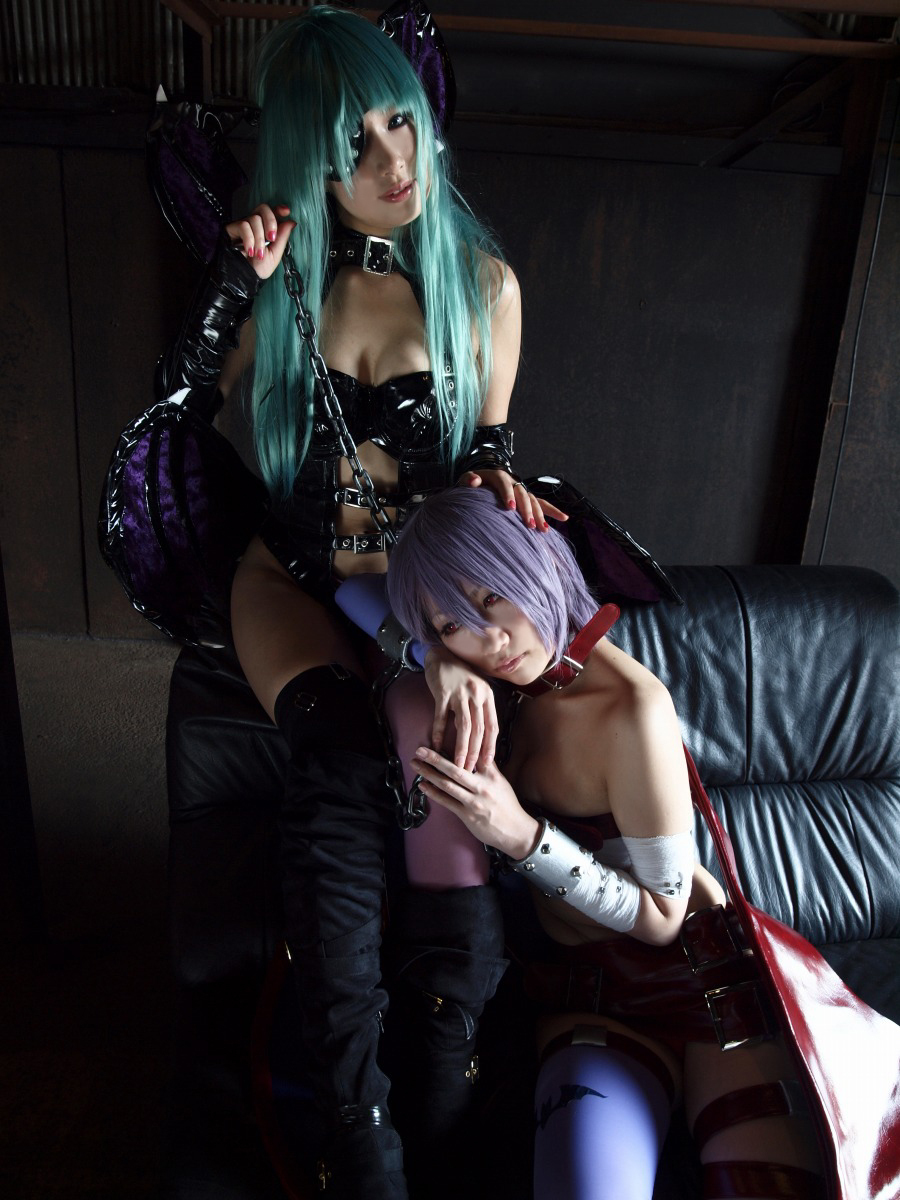 [Cosplay] sm女王乐趣 Darkstalkers Morrigan & Lilith